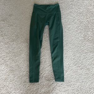 Dark green leggings